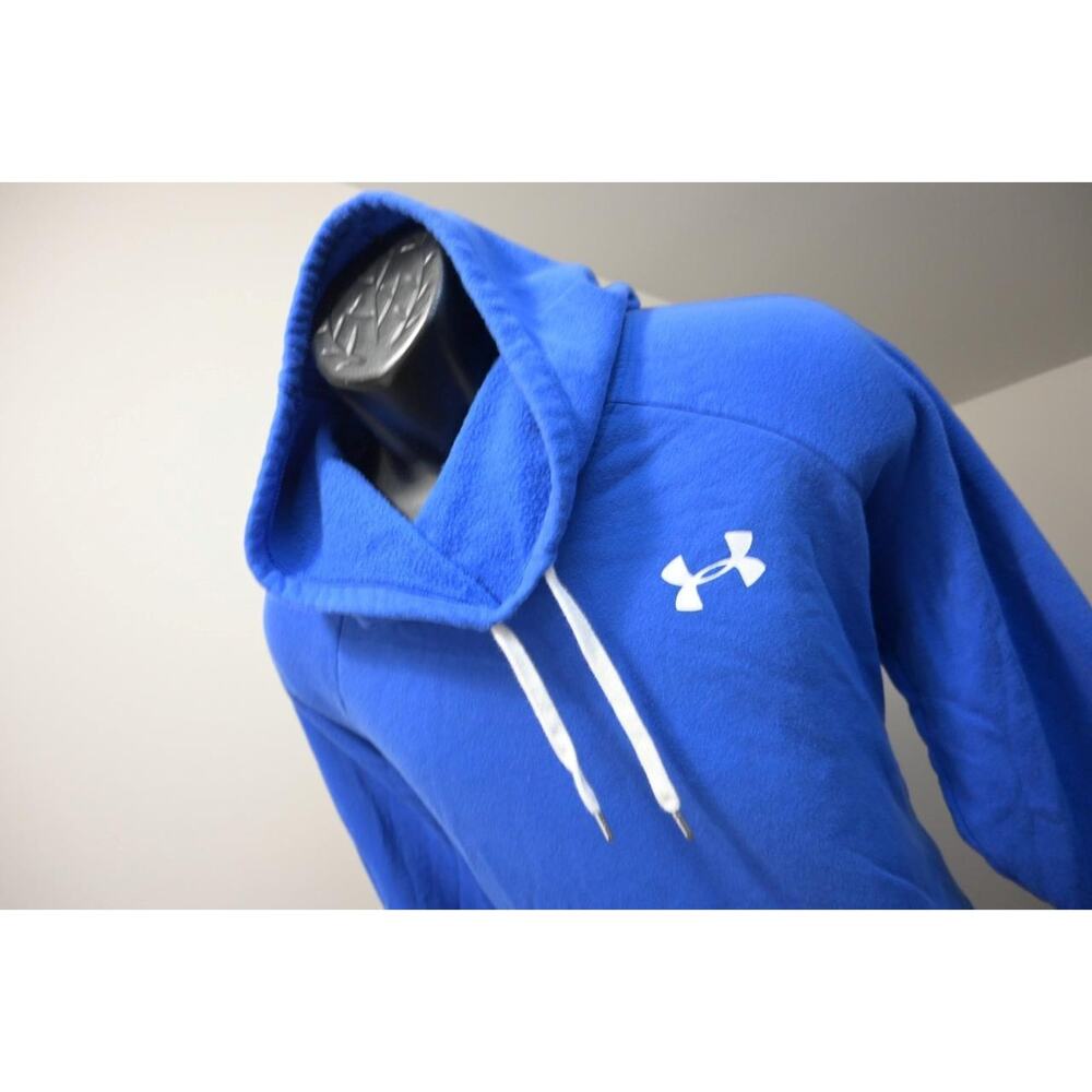 Under Armour Hoodie Performance Blue Athletic Fleece Mens Sz XL